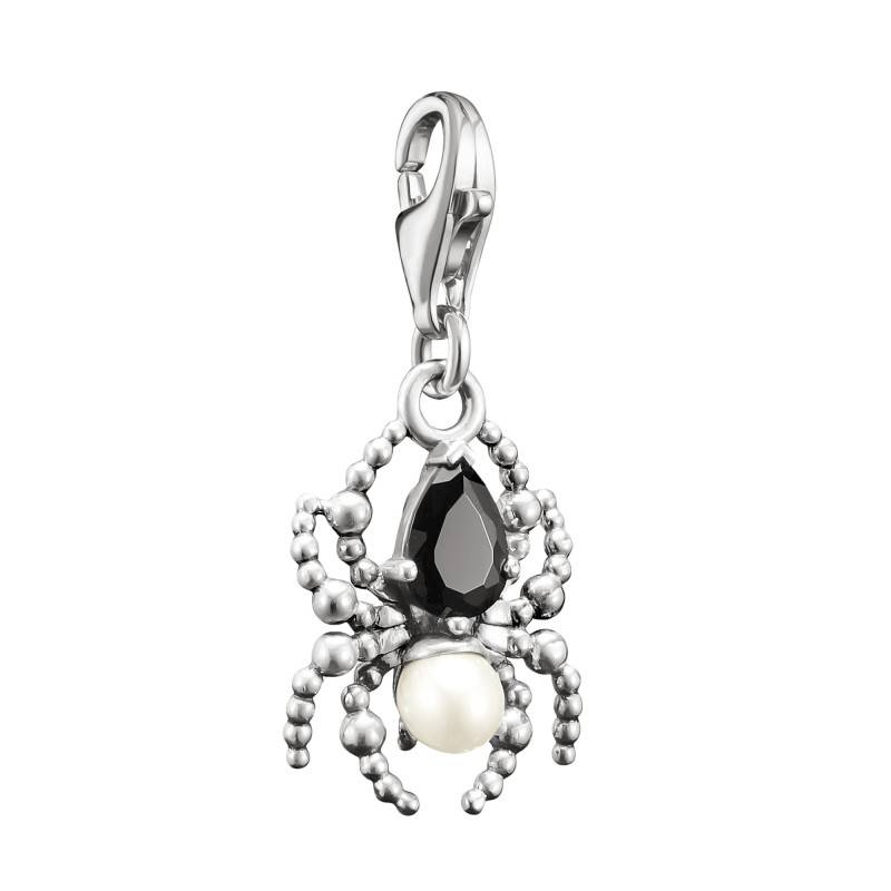 925 Silver True Romance Original Spider with Pearl Charm Pendant - 2230-167-7 - Thomas Sabo