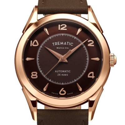 Montre Archivio Uno - ref. 502 - Choco Rose - Trematic