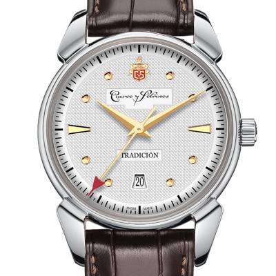 Montre Historiador Tradición Silver 3195.1TS - Cuervo y Sobrinos