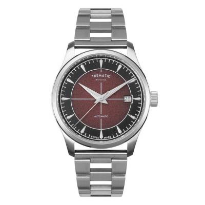Montre ZY6 Borgogna 38 mm - Trematic