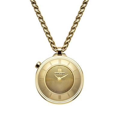 Lady Volante Sautoir Gold Watch - March LAB