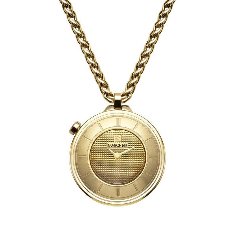 Lady Volante Sautoir Gold Watch - March LAB
