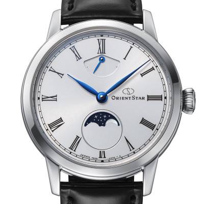 Montre M45 F8 Mechanical Moon Phase Hand Winding RE-BW0004S - Orient Star