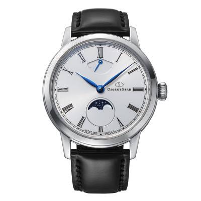 Watch M45 F8 Mechanical Moon Phase Hand Winding RE-BW0004S - Orient Star