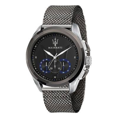 Black Dial Traguardo Watch R8873612006 - Maserati