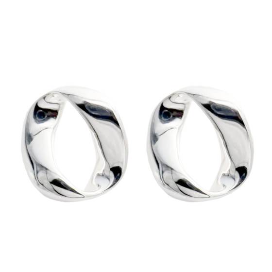 Boucles d'Oreilles Gourmettes en Argent 925 - Artemis - Ocarat