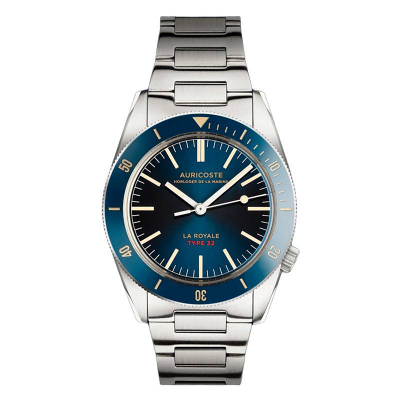 La Royale Type 32 Blue Watch - Auricoste