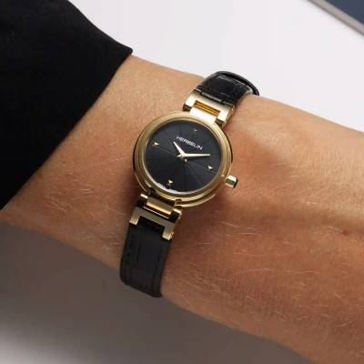 Montre Lady H Dame Quartz 17312P1N14 - Herbelin