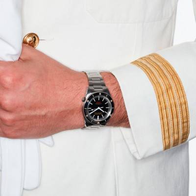 Montre La Royale Type 32 Noire - Auricoste
