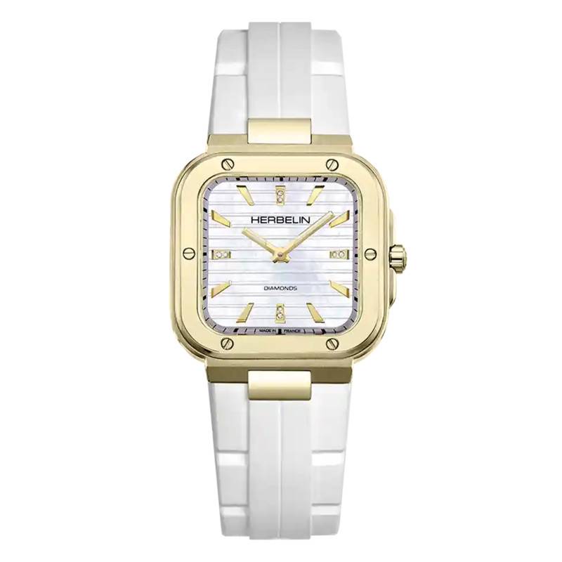 Cap Camarat Square Women's Watch 17546P1N89CW - Herbelin
