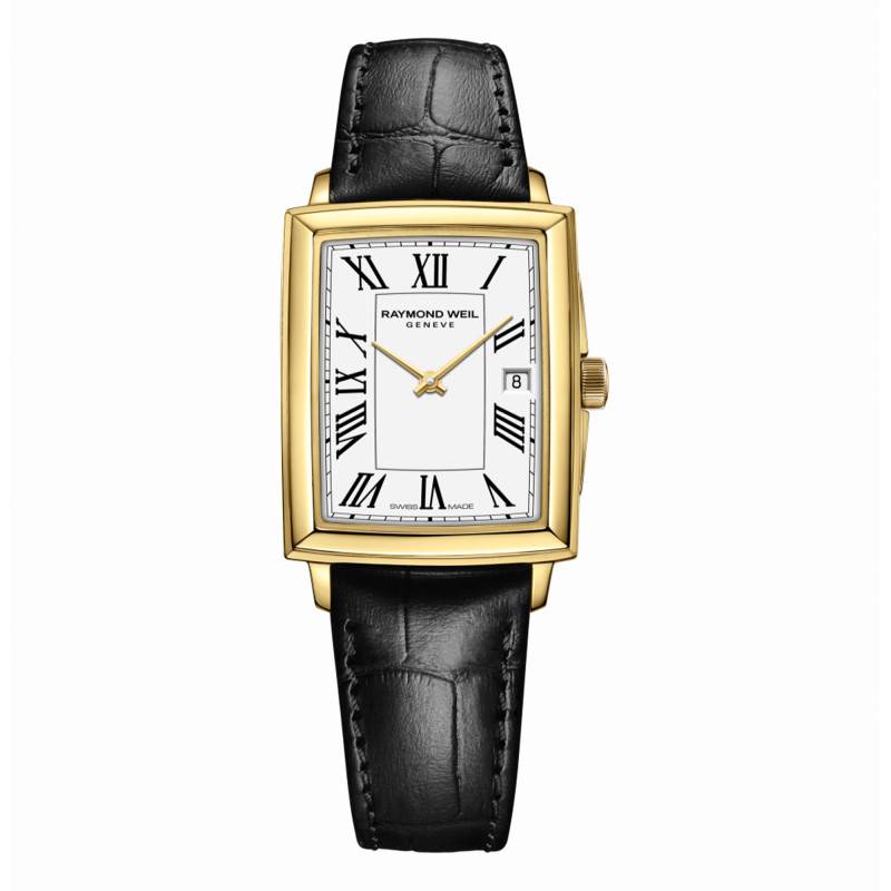 Raymond Weil Toccata Square 22 x 28 mm Watch - White Dial 5925-PC-00300 - Raymond Weil