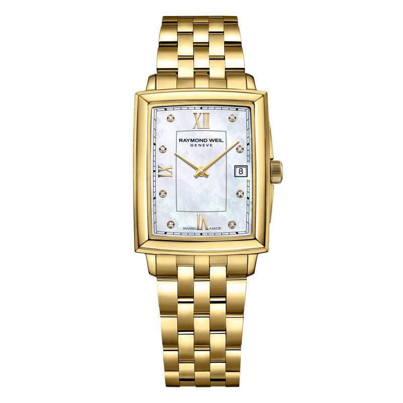 Toccata Square 22 x 28 mm Watch - Mother-of-Pearl Dial 5925-P-00995 - Raymond Weil
