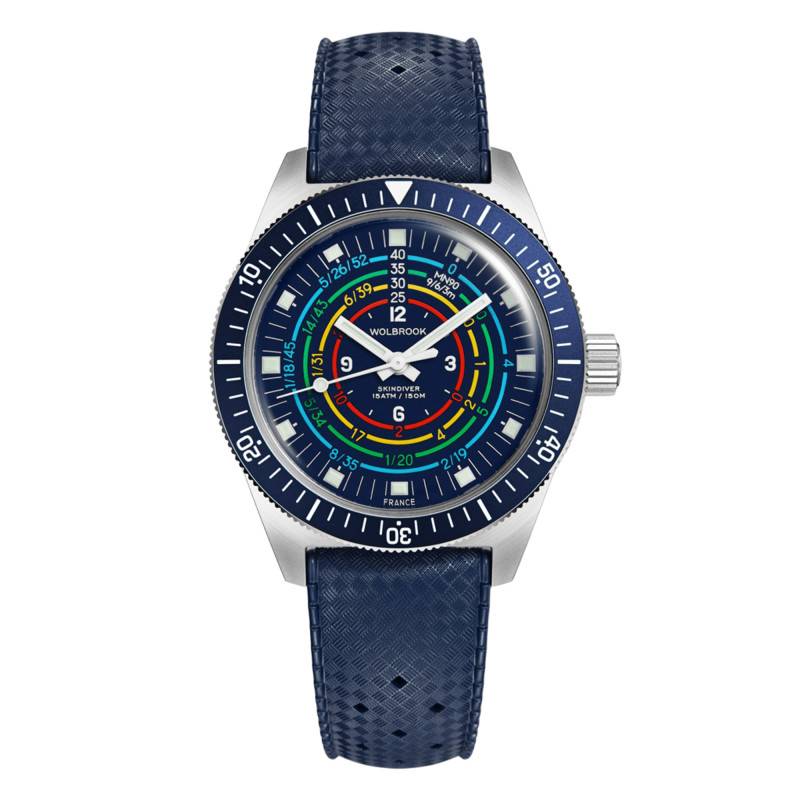 Wolbrook Skindiver Decompression MN90 Watch 25-SDA-004 - Wolbrook