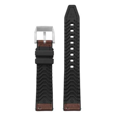 Bracelet de montre Hybrid Cordoba Vison - Largeur 20mm ou 22mm - Bracelet Rochet