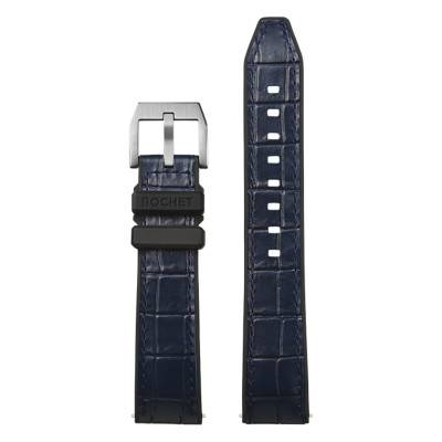 Bracelet de montre Hybrid Trocadero Marine - Largeur 20mm ou 22mm - Bracelet Rochet