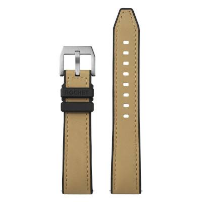 Bracelet de montre Hybrid Sahara Sable - Largeur 20mm ou 22mm - Bracelet Rochet