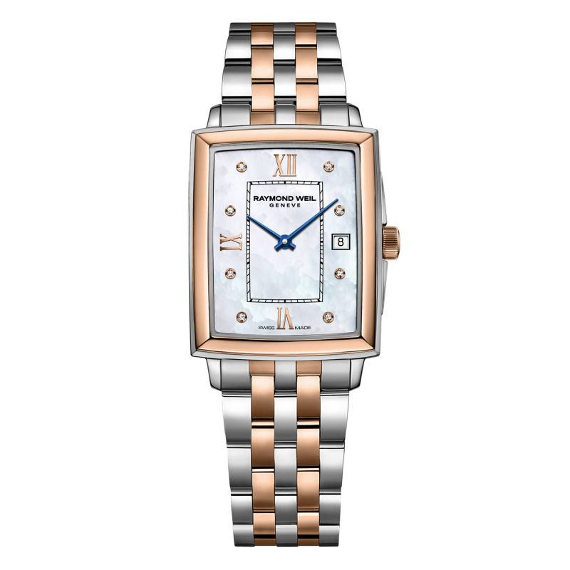 Toccata Square 22 x 28 mm Watch - Mother-of-Pearl Dial 5925-SP5-00995 - Raymond Weil