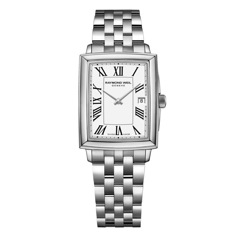 Raymond Weil Toccata Square 22 x 28 mm Watch - White Dial 5925-ST-00300 - Raymond Weil