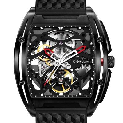 Série Z Edge DLC Watch Z031-BB01-W5BK - Ciga Design
