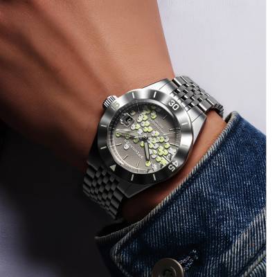 Montre Fleuss Automatic Seconde Seconde 2025 Edition SP-5170-11B Phantom White - Spinnaker