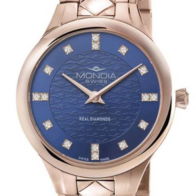 Montre Affinity City Lady Diamonds MS-210-PR-04DBL-CM - Mondia