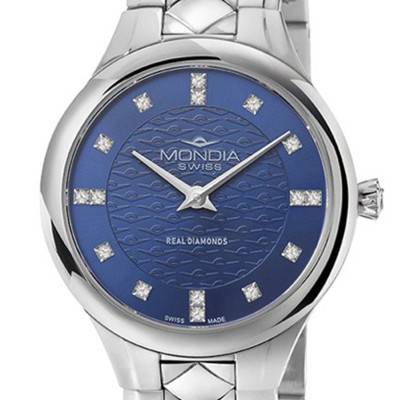 Montre Affinity City Lady Diamonds MS-210-SS-04DBL-CM - Mondia