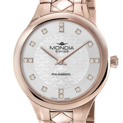 Montre Affinity City Lady Diamonds MS-210-PR-01DSL-CM - Mondia