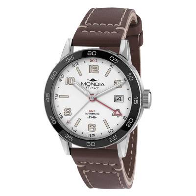 Montre Heritage 1946 Automatic GMT MI-823-SS-SL-CP - Mondia