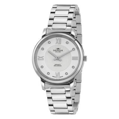 Montre Elegance Classic Lady Diamonds MS-202-SS-SLD-CM - Mondia