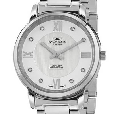 Montre Elegance Classic Lady Diamonds MS-202-SS-SLD-CM - Mondia