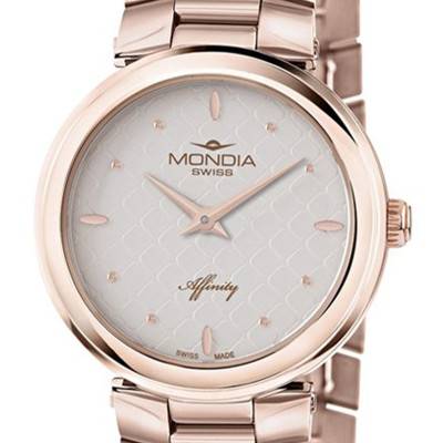 Montre Affinity City Lady Stone MS-211-PR-01SL-CM - Mondia
