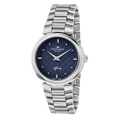 Montre Affinity City Lady Stone MS-211-SS-04BL-CM - Mondia