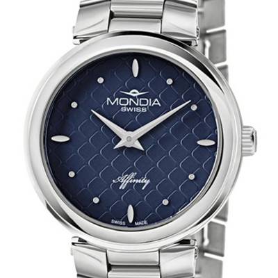 Montre Affinity City Lady Stone MS-211-SS-04BL-CM - Mondia