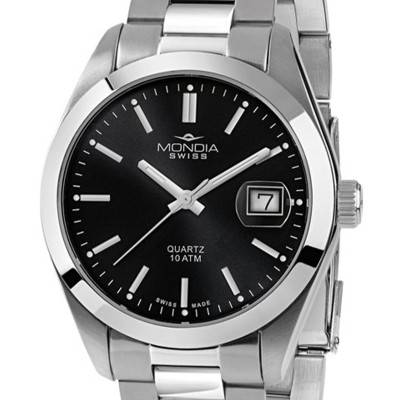 Montre Icon Legend Quartz MS-222-SS-03BK-OY - Mondia