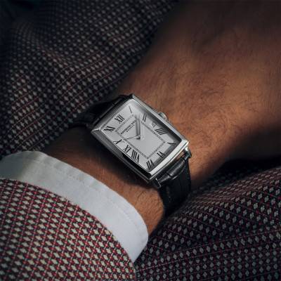 Toccata Square 37 x 29mm White Dial Watch 5425-STC-00300 - Raymond Weil