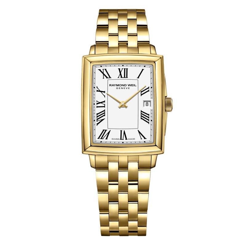 Toccata Square 22 x 28 mm Watch - White Dial 5925-P-00300 - Raymond Weil