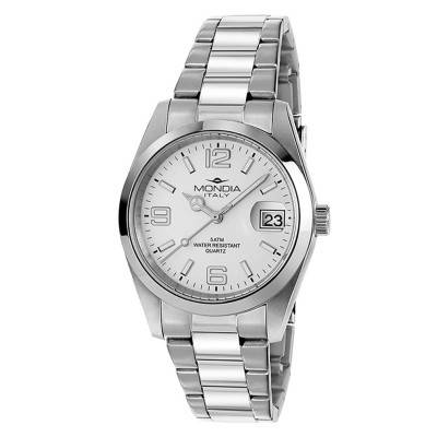 Montre Madison City Quartz MI-809-SS-12WT-OY - Mondia