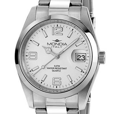 Montre Madison City Quartz MI-809-SS-12WT-OY - Mondia