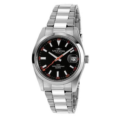 Montre Madison City Quartz MI-809-SS-03BK-OY - Mondia