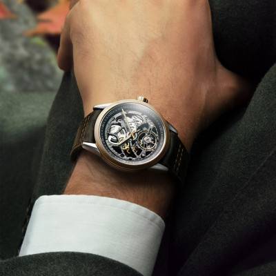 "Raymond Weil Freelancer 42mm RW1212 Caliber Wall Clock - Gray Dial 2785-SBC-60000" - Raymond Weil