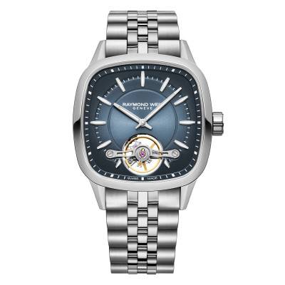 Freelancer RW1212 Caliber Watch 40 x 40 mm - Blue Dial 2790-ST-50051 - Raymond Weil