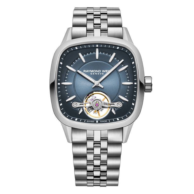 Freelancer RW1212 Caliber Watch 40 x 40 mm - Blue Dial 2790-ST-50051 - Raymond Weil