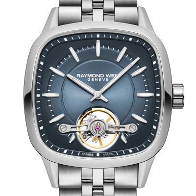 Freelancer RW1212 Caliber Watch 40 x 40 mm - Blue Dial 2790-ST-50051 - Raymond Weil