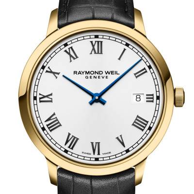 Toccata Classic 39mm White Dial Watch 5485-PC-00359 - Raymond Weil