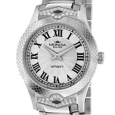Montre Affinity Symbol Stone MS-206-SSZ-SLRM-CM - Mondia