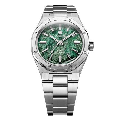 Montre F77 Green Aventurine Mark I 68037A77 - Nivada Grenchen