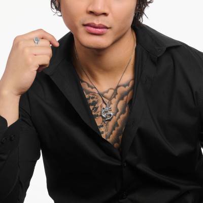 Pendentif Dragon en Argent 925 - PE974-637-21 - Thomas Sabo