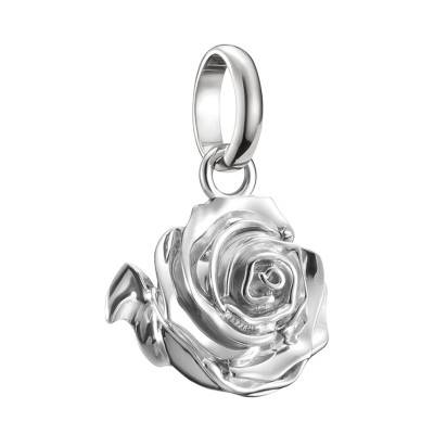 925 Sterling Silver Rose Charm Pendant - CC1263-001-21 - Thomas Sabo