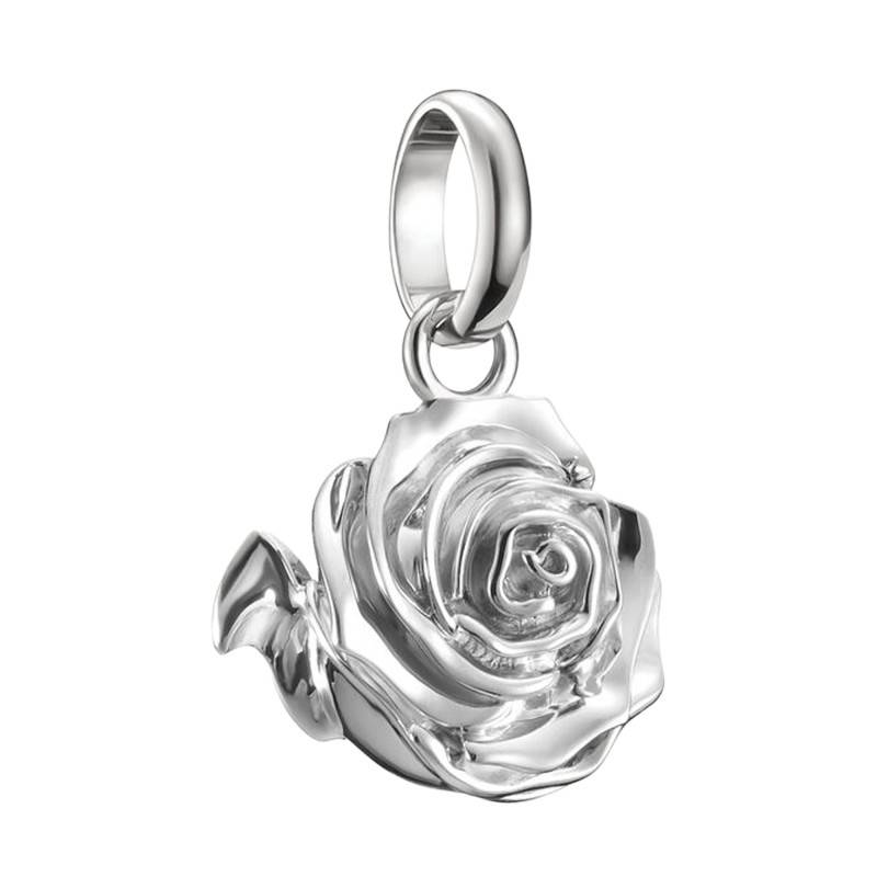 925 Sterling Silver Rose Charm Pendant - CC1263-001-21 - Thomas Sabo