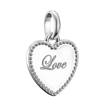925 Silver Love Heart Charm Pendant - CC1269-001-21 - Thomas Sabo